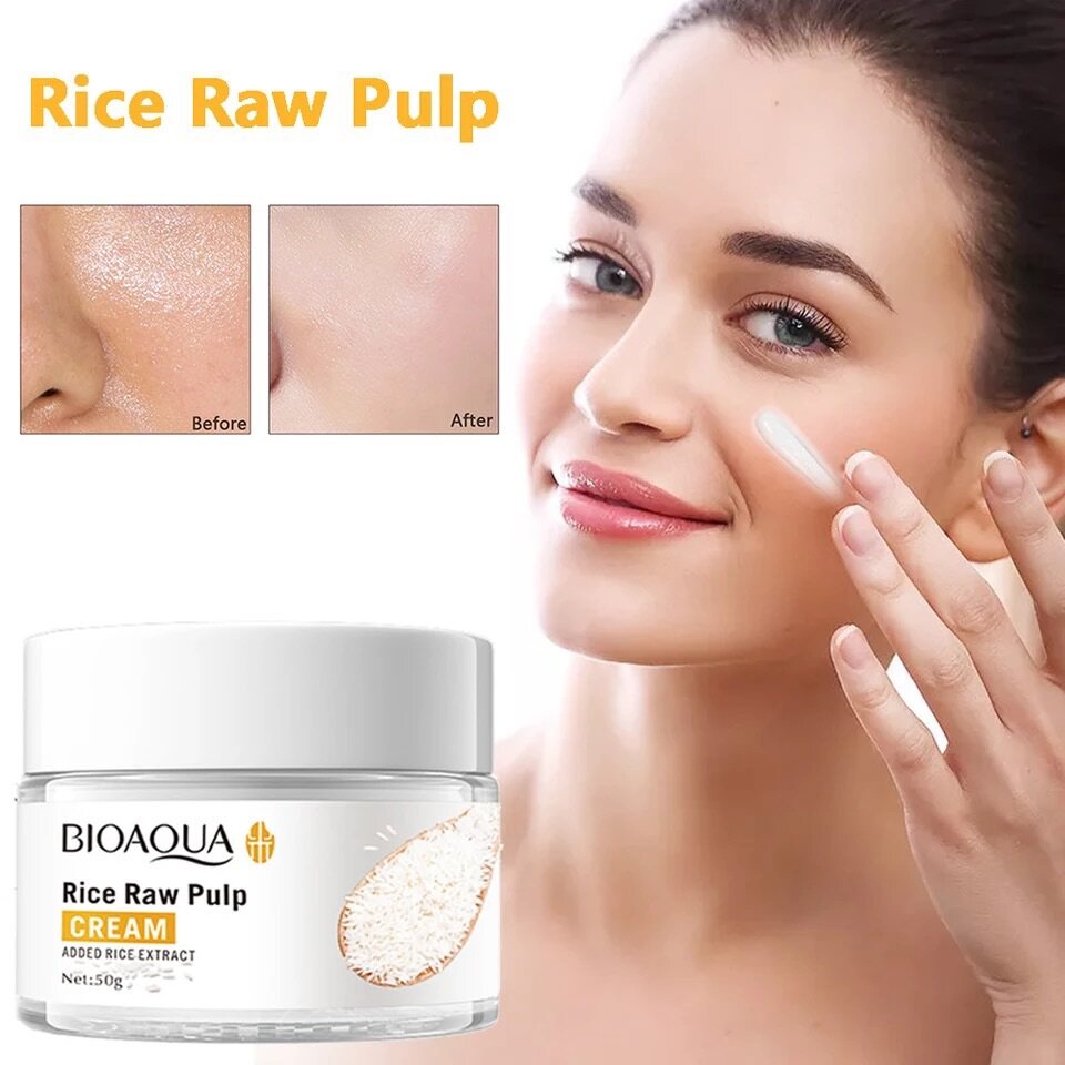 rice cream for face