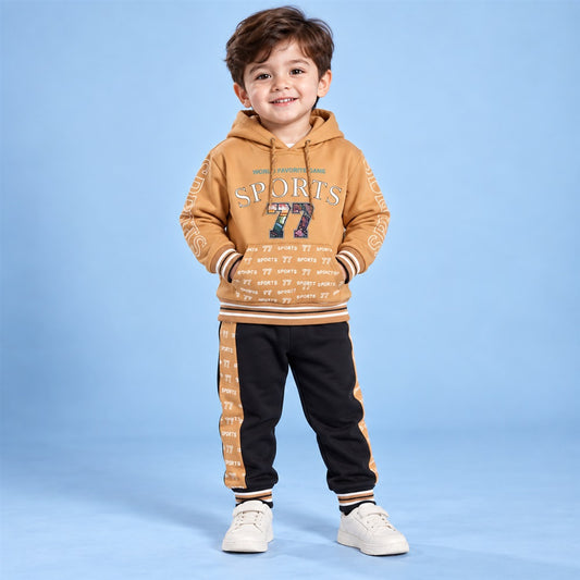 Kids Sports 77 Hoodie & Jogger Set | 6–7Years